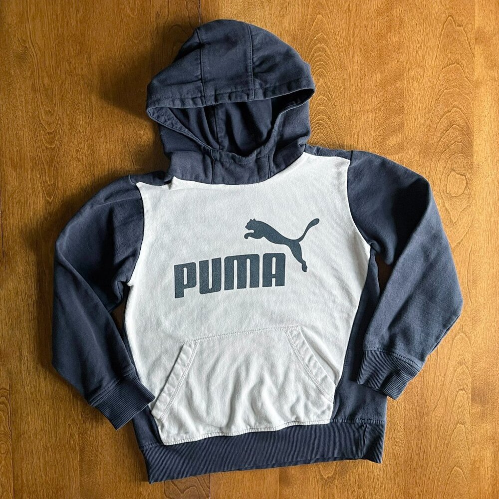 Puma navy hoodie S 8